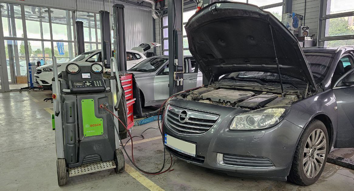 Обслуговування автокондиціонера в автосервісі Бош-Сервіс Полтава